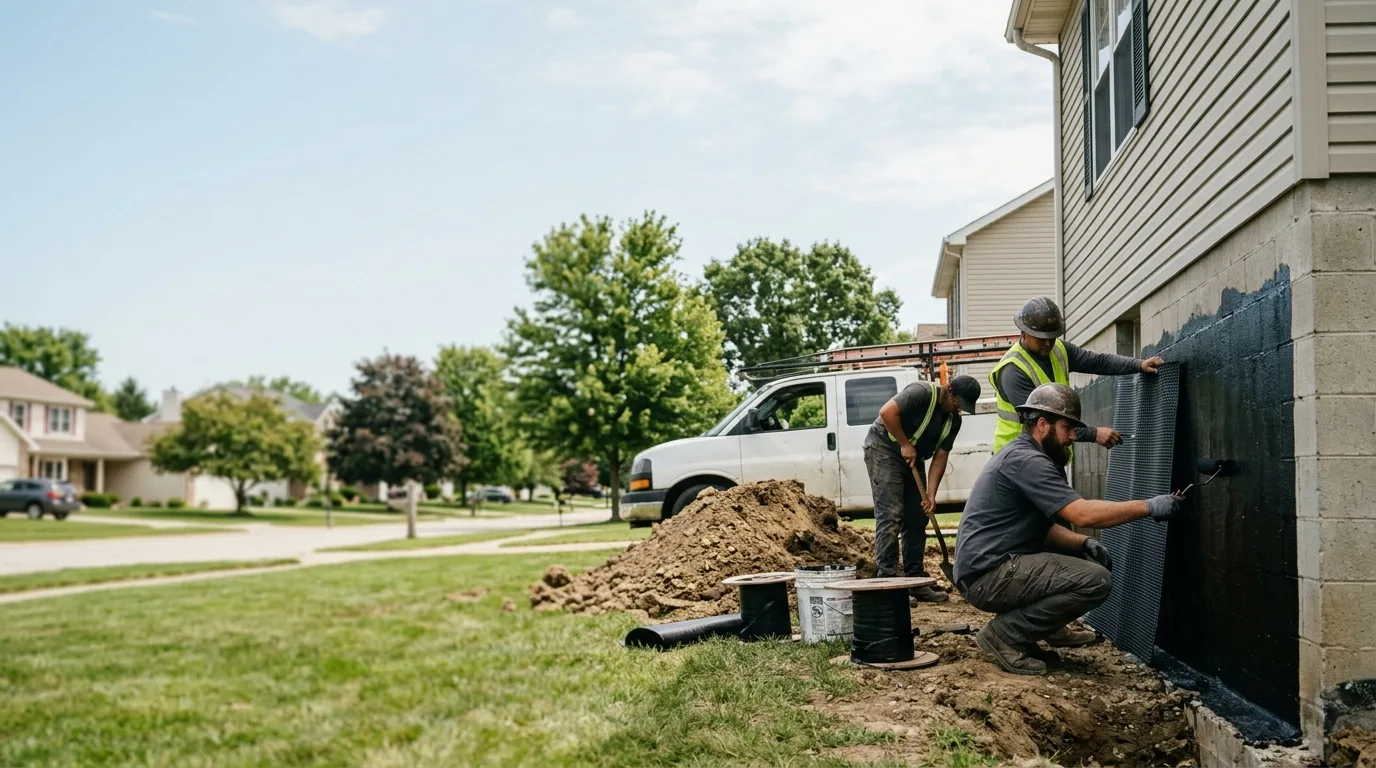 Basement Waterproofing in Huntsville, IL near me